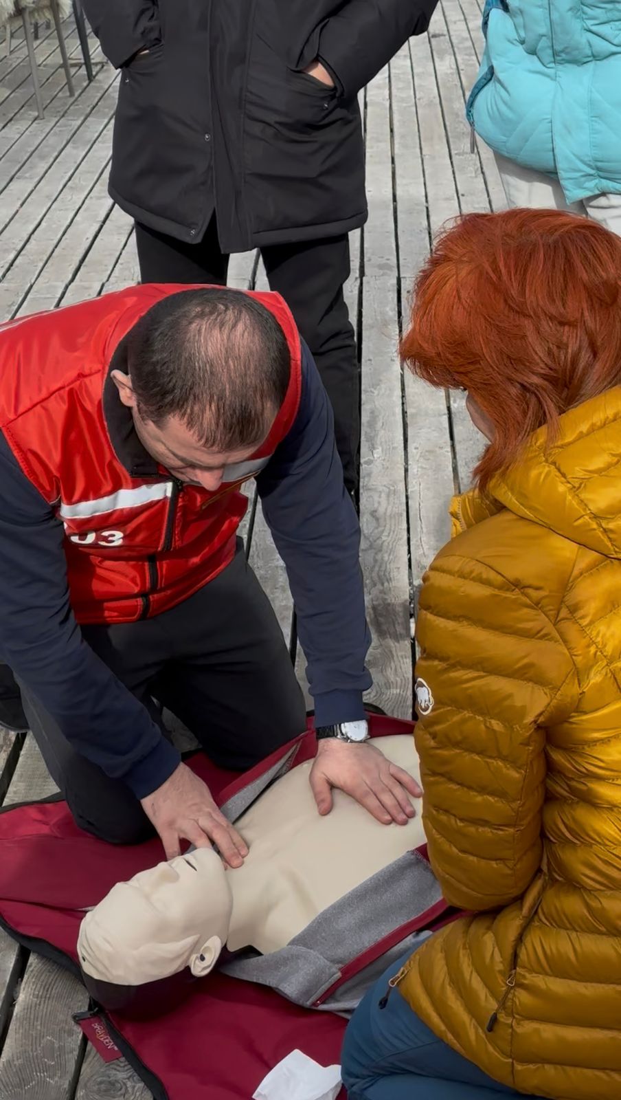 Төтенше жағдайларға дайындық: «Шымбұлақта» жүрек-өкпе реанимациясының негіздерінде тренинг жүргізілді