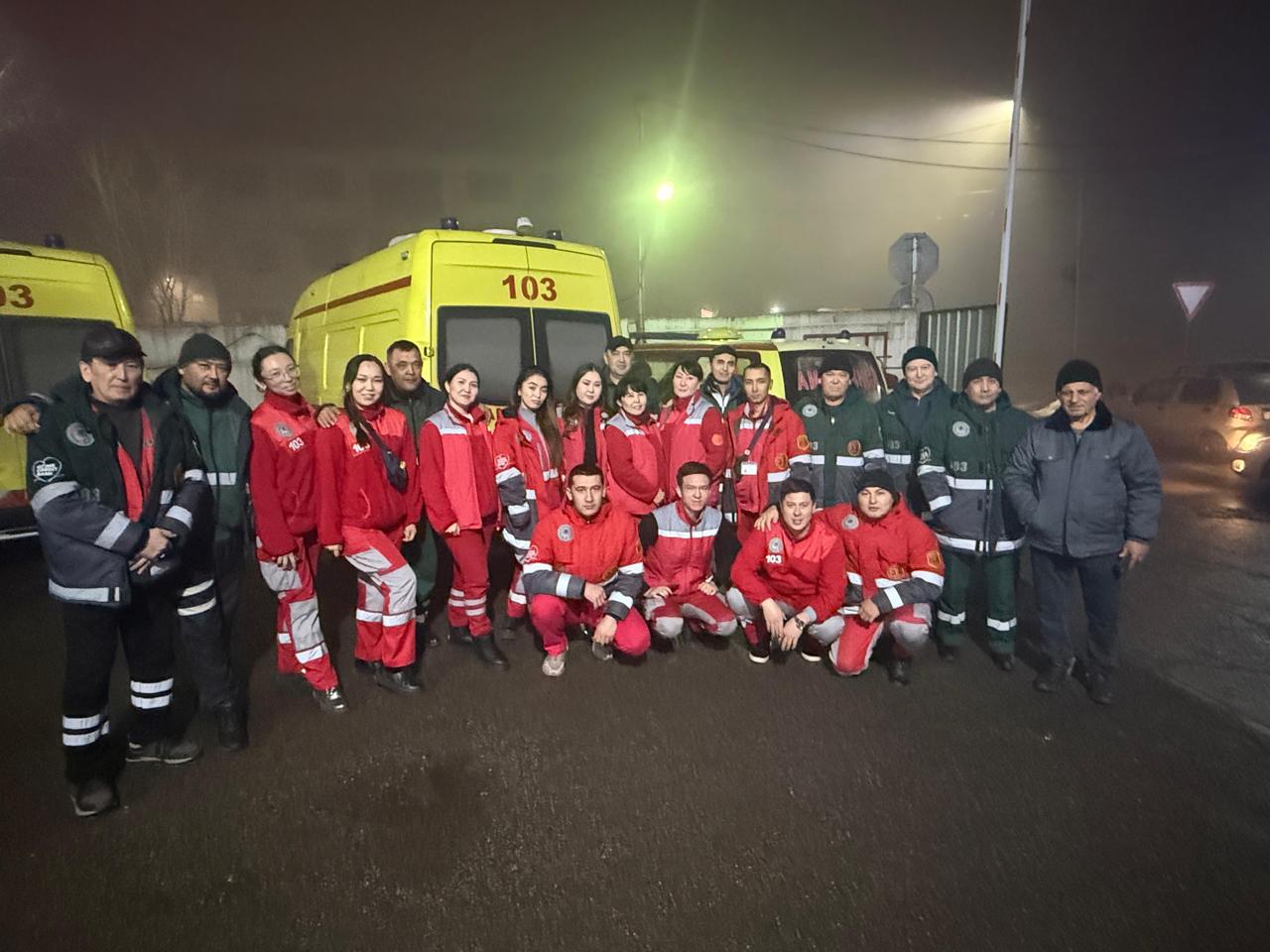 Алматыда жаңа жыл күндері 189 бригада тынбай жұмыс істеді