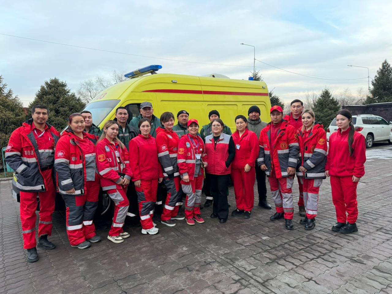 Алматыда жаңа жыл күндері 189 бригада тынбай жұмыс істеді