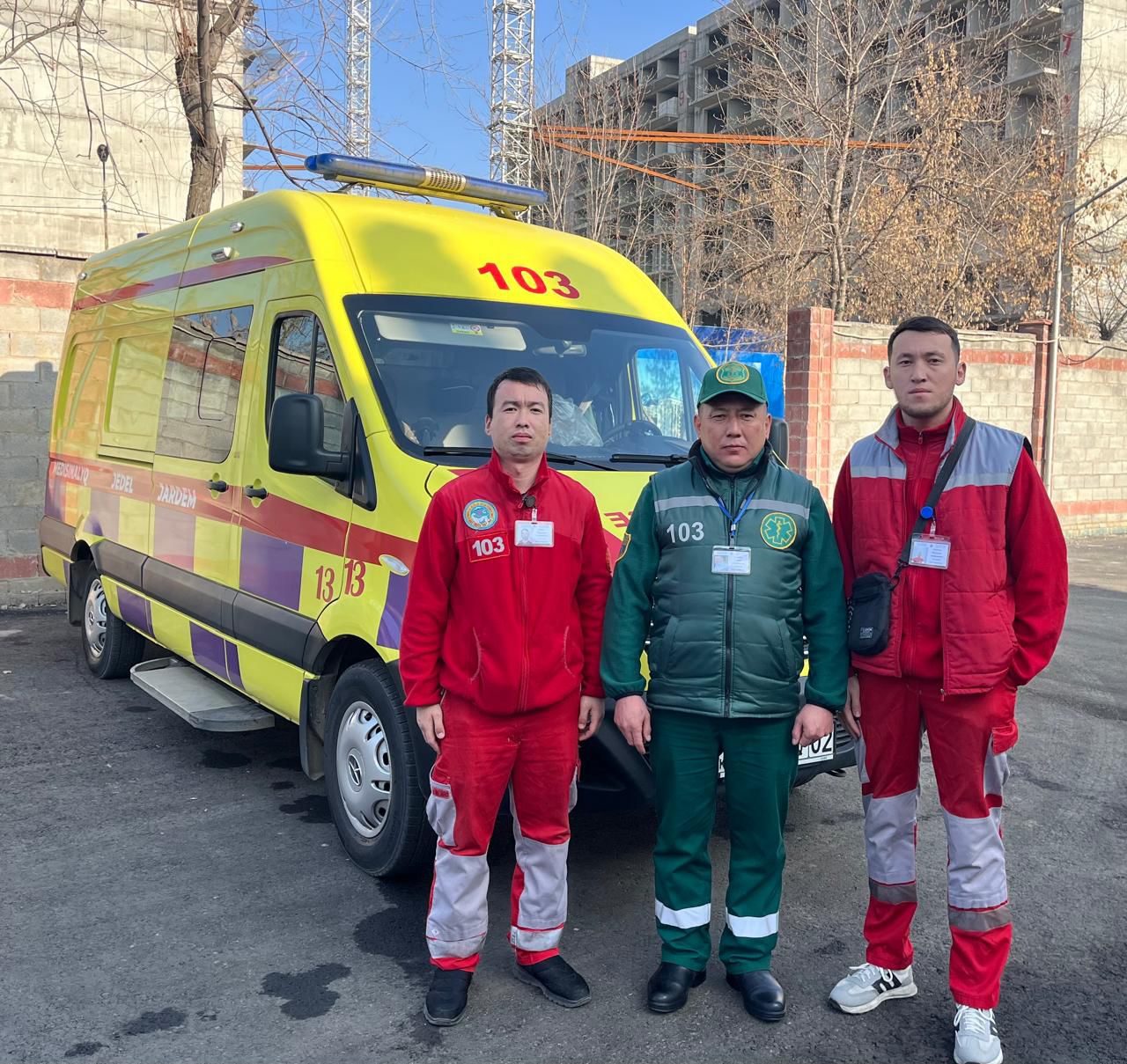 Алматыда жаңа жыл күндері 189 бригада тынбай жұмыс істеді