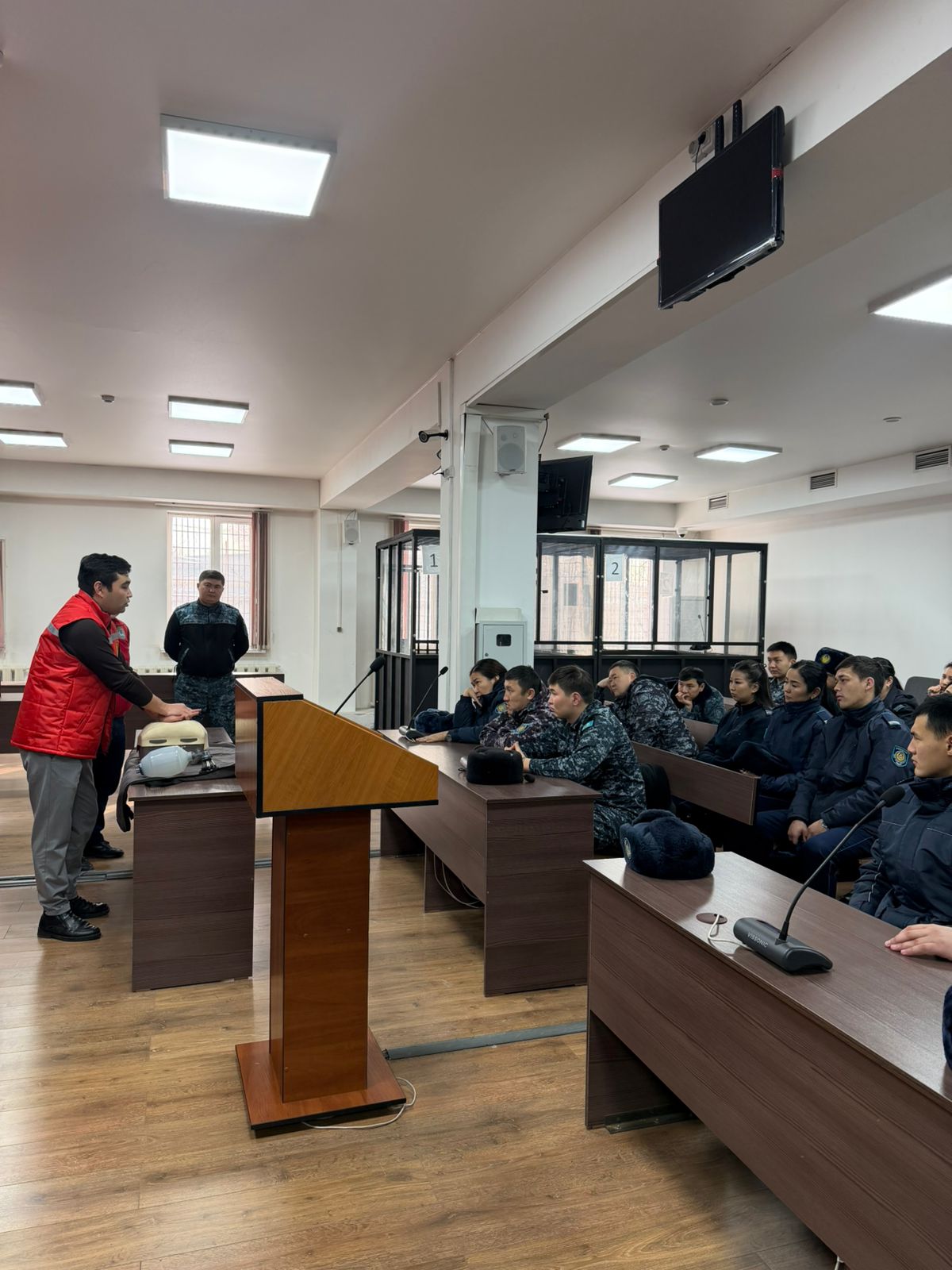 Алматы қаласындағы ҚАЖК-нің № 11, 13 және 72 РММ қызметкерлеріне арналған BLS бойынша тренинг өткізілді