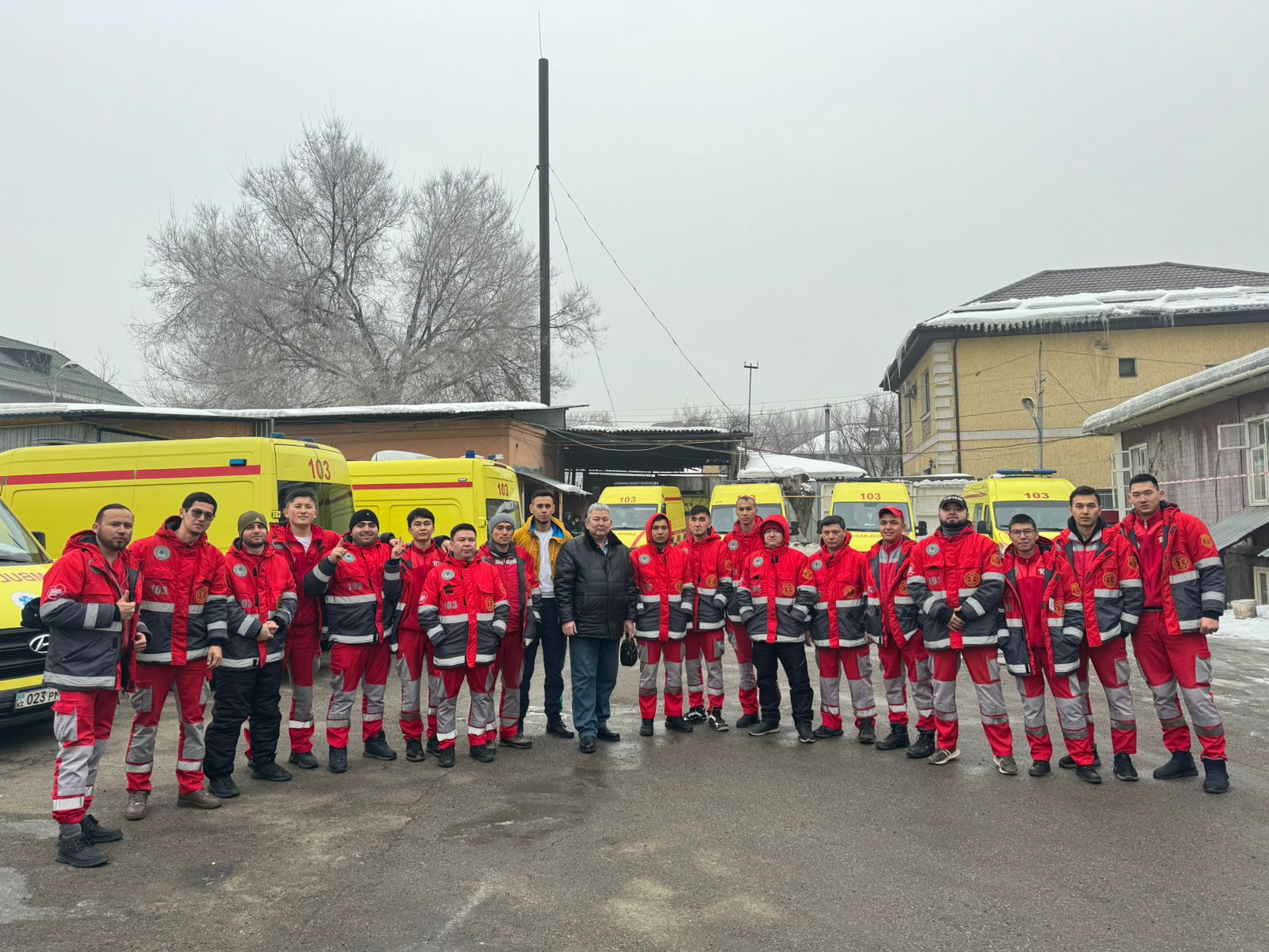 Алматыда жаңа жыл күндері 189 бригада тынбай жұмыс істеді