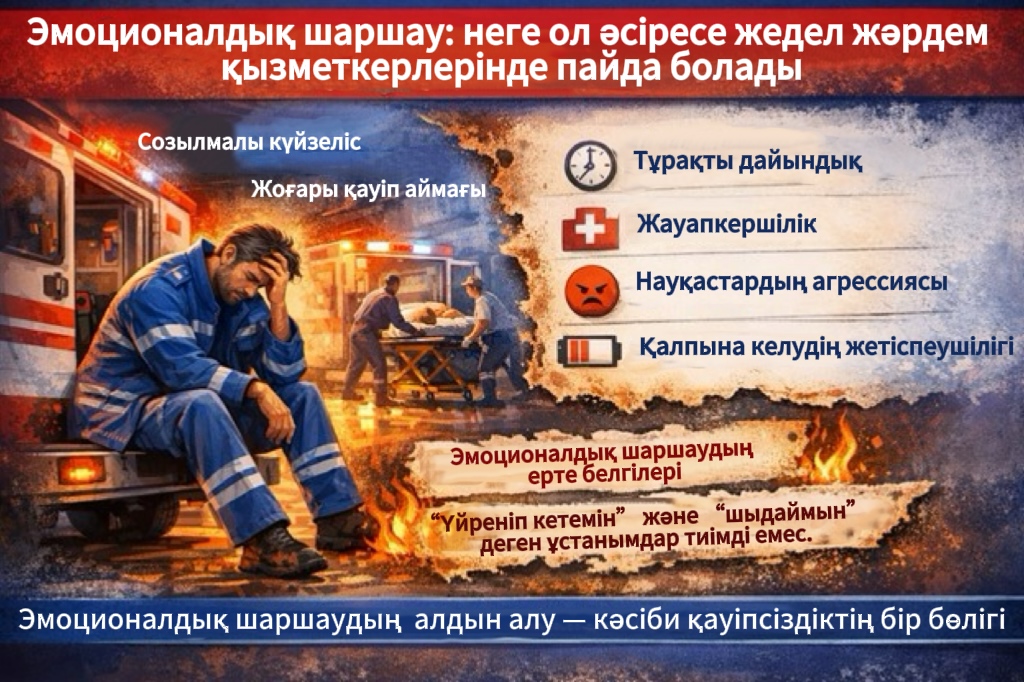 Кәсіби күйіп кетудің алдын алу — кәсіби қауіпсіздіктің бір бөлігі.